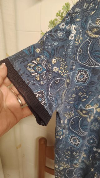 Polo Inside Talla L Estampado Paisley