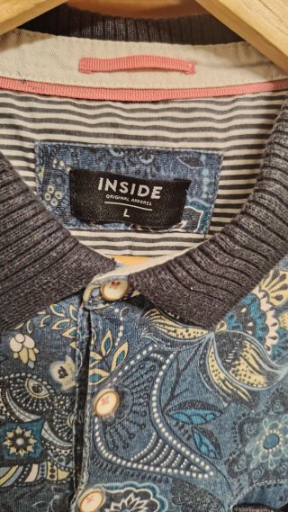 Polo Inside Talla L Estampado Paisley