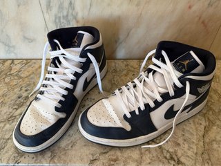 Zapatillas Nike Air Jordan blanco/azul