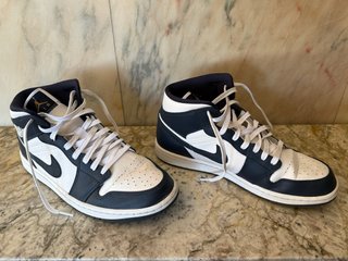 Zapatillas Nike Air Jordan blanco/azul