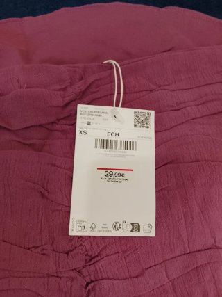 Vestido Mango Talla Única Rosa