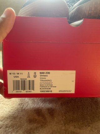 Reebok Nano Zero 43