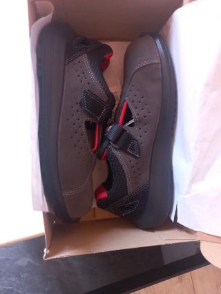 Zapatos de seguridad U-Power Marrón/Rojo