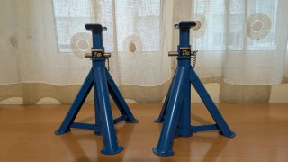 2 caballetes trípode plegables 2T