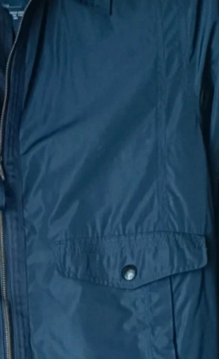 Chaqueta Cortavientos Guess Azul Marino