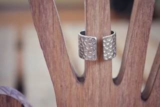 Anillo Brut Plateado
