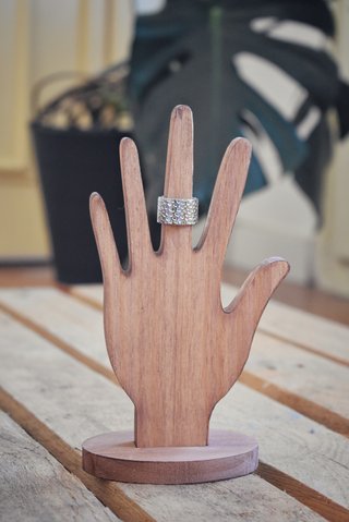 Anillo Brut Plateado