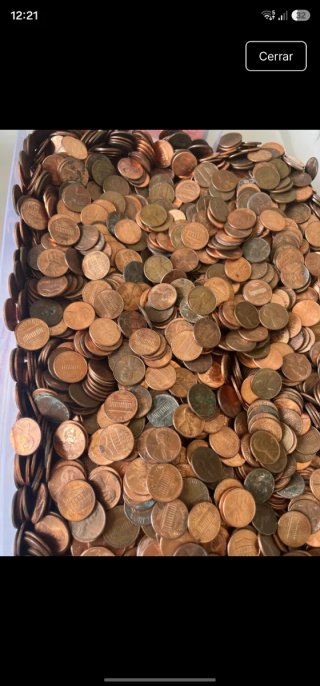 6 Monedas One Cent