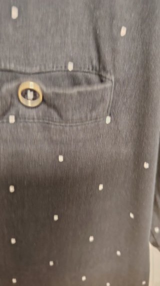 Polo Hombre Inside Negro Lunares