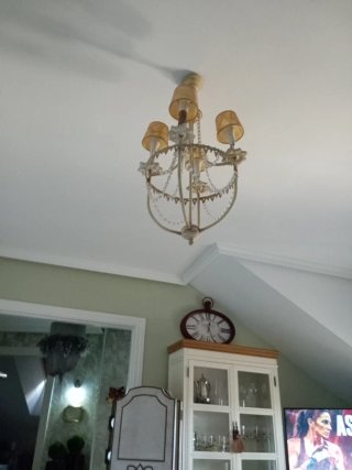 Lámpara de techo colgante 4 luces