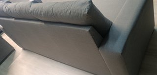 Sofa 3 plazas Color gris de Segunda Mano