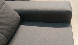 Sofa 3 plazas Color gris de Segunda Mano