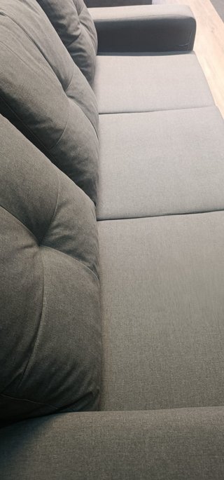 Sofa 3 plazas Color gris de Segunda Mano