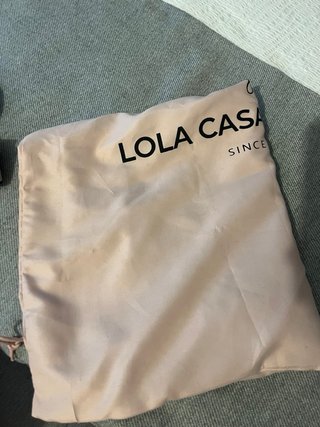 Bolso Lola Casademunt Beige y Dorado