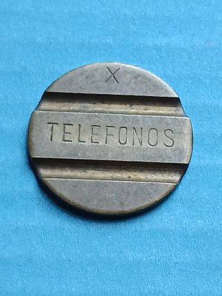 Ficha Teléfonos Antigua
