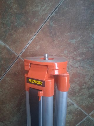 Tripé de alumínio VEVOR 1,65m