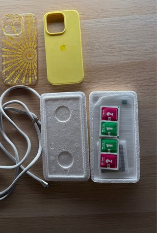 Lote Fundas iPhone 14 Pro + Protectores