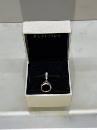 Pandora Charm Tiara Cuore Argento