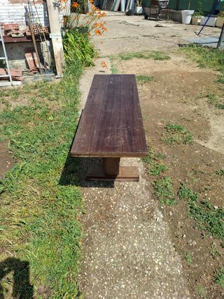 Mesa centro elevable madera 4/6 personas