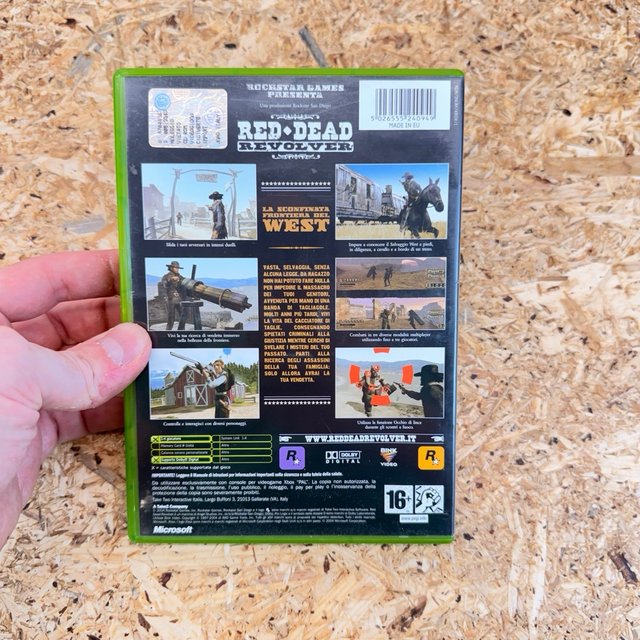 Red Dead Revolver Xbox Classic Completo ITA