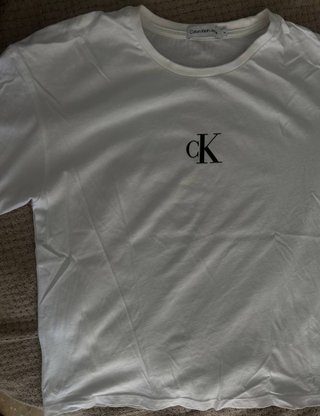 Camiseta Calvin Klein Jeans Blanca Talla S