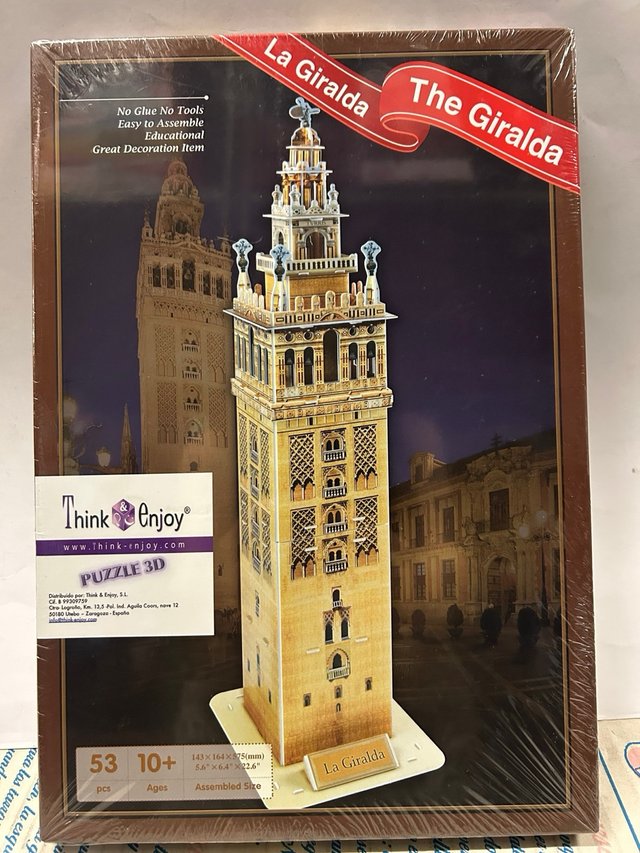 30 Puzzles 3D Monumentos del Mundo NUEVOS