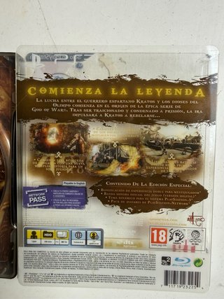 God of War Ascension Edición Especial PS3