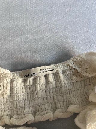 Top crudo volantes Pull&Bear