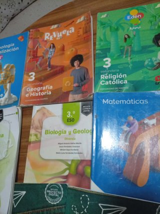 Libros de texto 3°ESO juncarejo