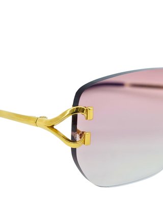 Cartier Piccadilly Vintage Gold Occhiali Da Sole