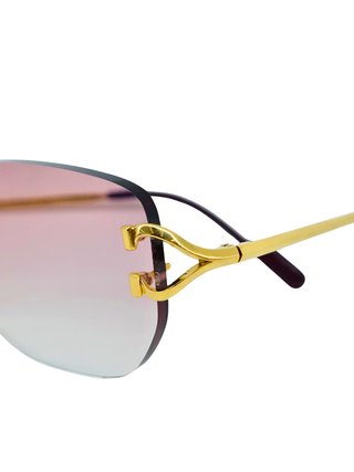 Cartier Piccadilly Vintage Gold Occhiali Da Sole