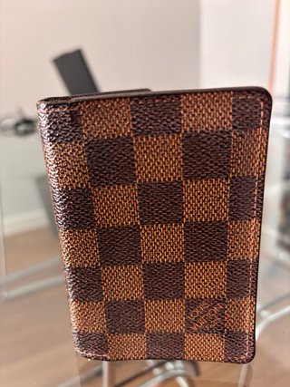 Portafoglio Louis Vuitton Damier Marrone Originale