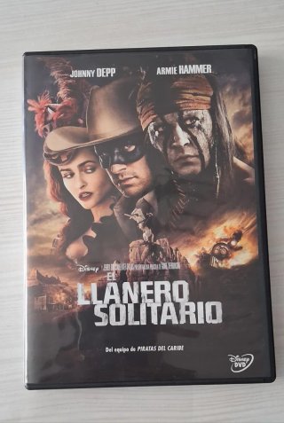 DVD El Llanero Solitario Johnny Depp