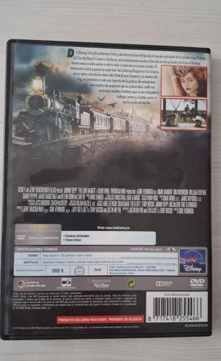 DVD El Llanero Solitario Johnny Depp