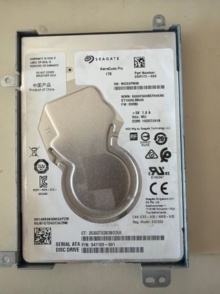 Disco Duro Seagate BarraCuda Pro 1TB