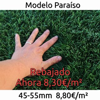 Cesped artificial reciclado