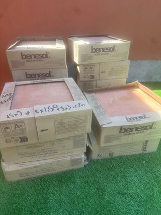 12 Cajas de Loza para Terraza/Patio