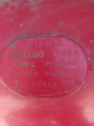 Compresor de aire industrial de 270l