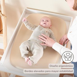 Cambiador Nattou espuma PU suave