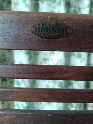 Silla de madera plegable