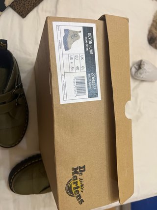 Stivali Dr. Martens Verde Oliva Taglia 40 con Piattaforma