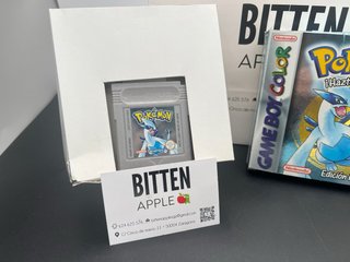Pokemon Edición Plata Game Boy// VER PAL!GARANTÍA!