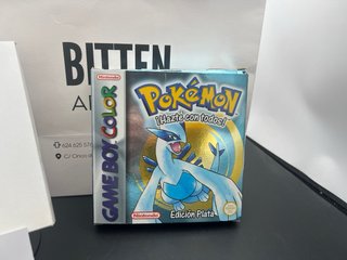Pokemon Edición Plata Game Boy// VER PAL!GARANTÍA!