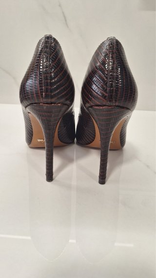 Zapatos de tacón Massimo Dutti marrones