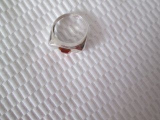 ANILLO PLATA CON CRISTAL AMBAR
