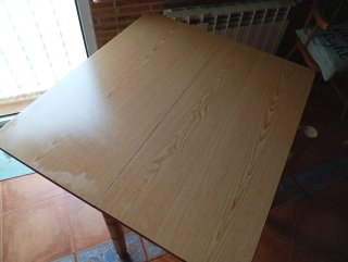 Mesa de madera para cocina