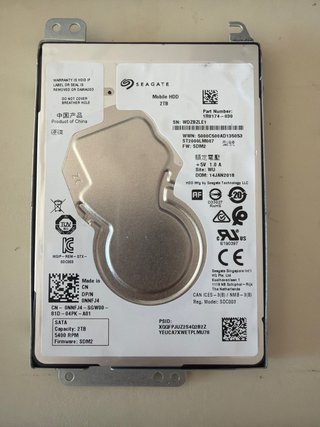 Disco Duro Seagate 2TB HDD