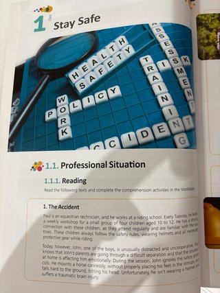 English for Vocational Training GM, ClassBook