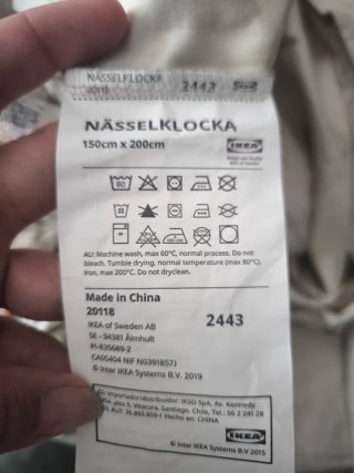 Funda Nórdica IKEA Flores más 1 funda de  almohada