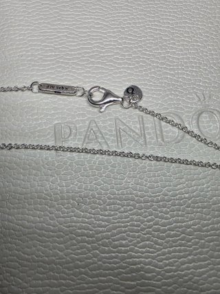 Gargantilla Pandora Corazón Brillante Plata